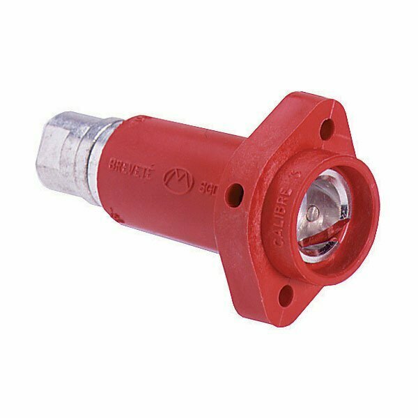 Meltric Ws Receptacle Poly Red 200A 50 V 60 Hz 4-2401-D